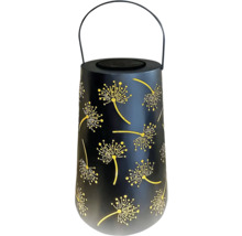 Solarlaterne mit Löwenzahn-Motiv und Tragegriff