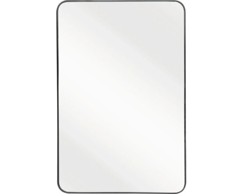Rechteckiger Spiegel mit Rahmen