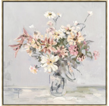 Gemälde mit Blumen in einer Vase