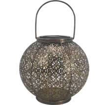 Dekorative Solarleuchte mit Blumenmuster und Tragegriff