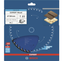 Lame de scie Bosch EXPERT Wood d'un diamètre de 184 millimètres