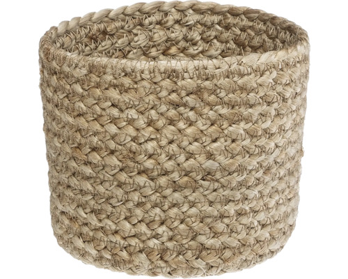 Panier tressé en fibres naturelles