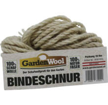 Corde de reliure GardenWool en 100 pour cent laine de mouton, paquet de 10 mètres, fibre naturelle pour le jardin.