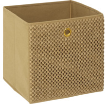 Quadratische Aufbewahrungsbox mit Griffloch