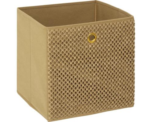 Quadratische Aufbewahrungsbox mit Griffloch