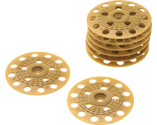 Disque isolant en plastique pour la fixation de matériaux isolants