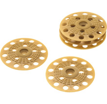 Rosace isolante en plastique