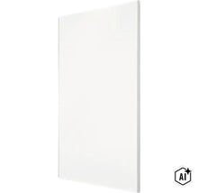 Une façade de cuisine ou porte de placard simple et lisse avec une finition mate. (Image AI modified or generated)