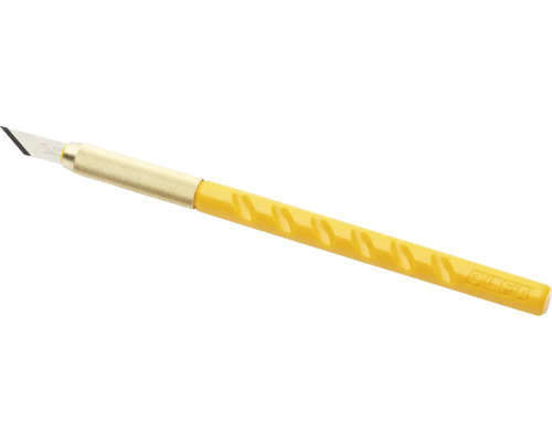 Couteau de précision OLFA avec manche jaune