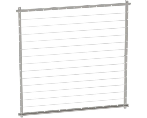 Barre de rideau de douche à montage d'angle pour fixer un rideau de douche