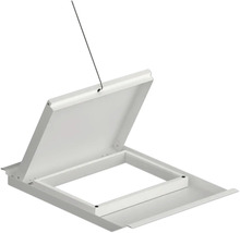 Trappe de visite en métal avec ouverture