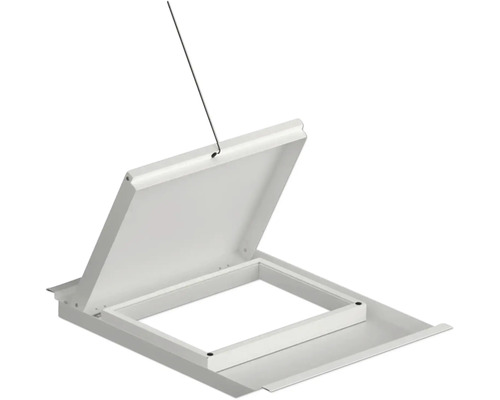 Trappe de visite en métal avec ouverture