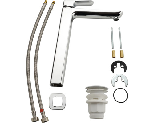 Robinet avec accessoires pour lavabo