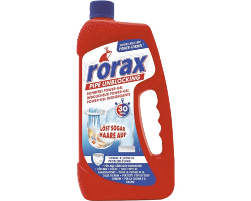 Rorax Rohrreiniger Power-Gel Flasche