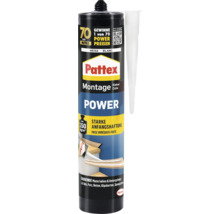Pattex Montage Kleber Power, adapté aux matériaux absorbants