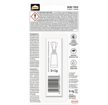 Pattex Mini Trio Flüssigkleber 3x1g