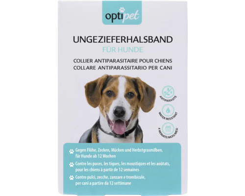 Optipet Zeckenhalsband für Hunde