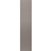Matte, hohe Küchenfront für Hochschränke.
