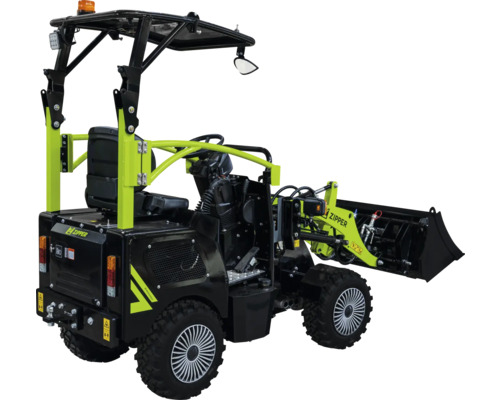 Chargeuse compacte Zipper avec godet