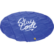 Tapis d'eau rond avec l'inscription Stay Cool