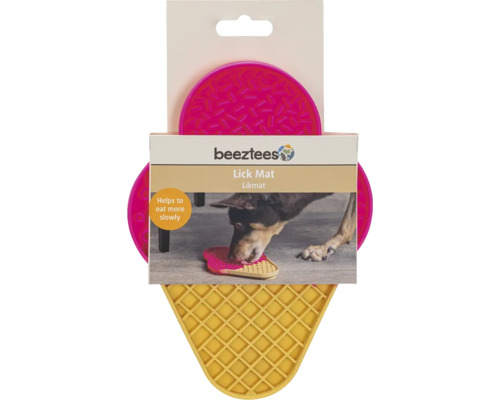 Beeztees Lickimat pour une ingestion plus lente de la nourriture pour chiens