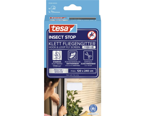 Emballage de moustiquaire à scratch Tesa Insect Stop
