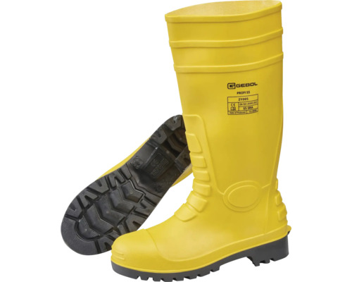 Bottes de sécurité jaunes Gebol Profi S5