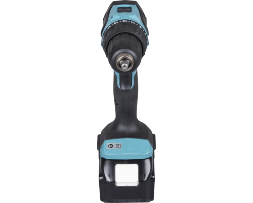 Vue de dessus d'une perceuse-visseuse sans fil