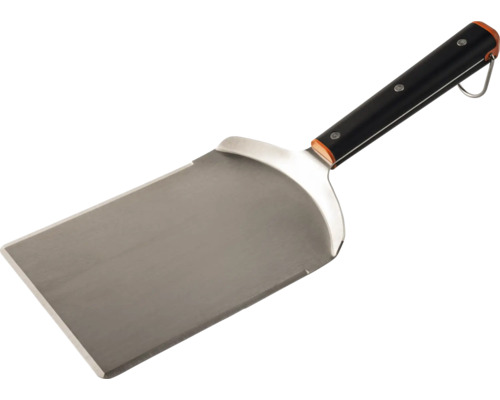 Spatule de barbecue en métal avec manche