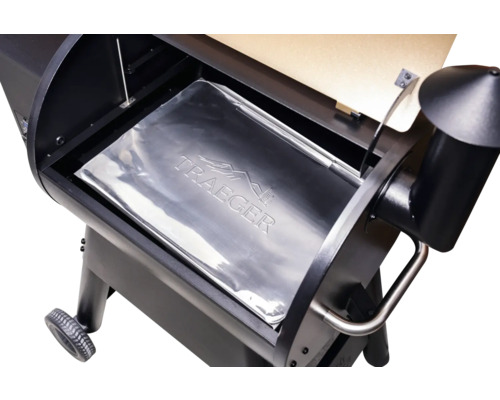 Gril Traeger avec bac de récupération des graisses