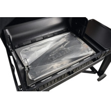 Protection Traeger en aluminium pour bac à graisse de barbecue à pellets.