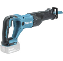 Scie sabre sans fil Makita 18 Volt avec batterie et lame de scie.