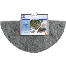 Disque en laine de mouton Videx pour protection hivernale, 100 pour cent laine de mouton, diamètre 37 centimètres.