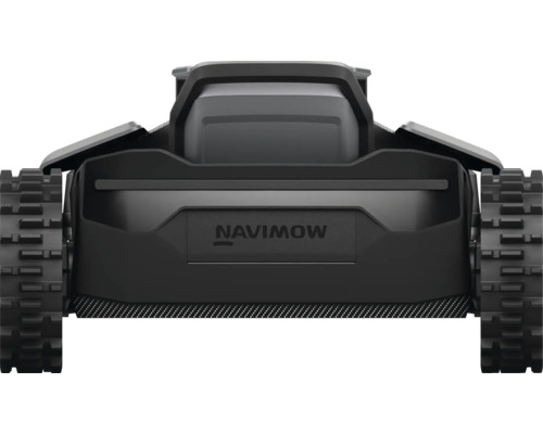 Navimow Mähroboter mit Raupenantrieb, Rückansicht