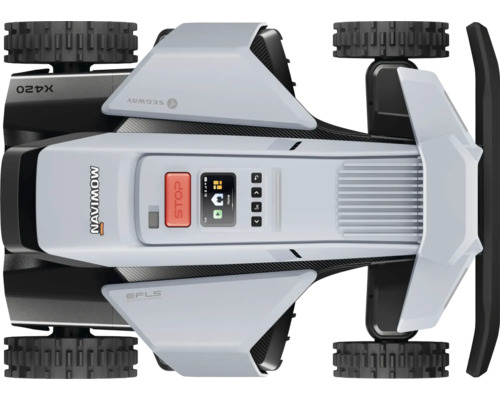 Robot tondeuse Navimow X420, vue de dessus