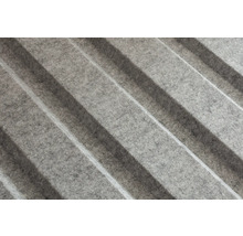 Gros plan de panneaux acoustiques avec plis verticaux