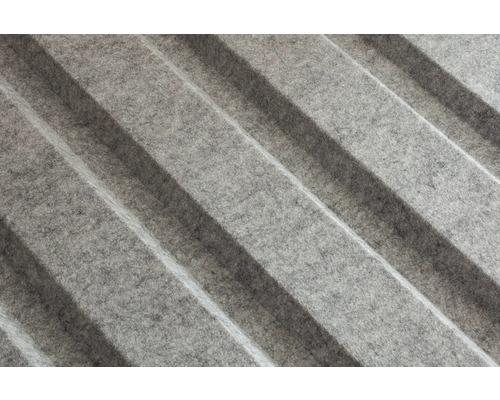 Gros plan de panneaux acoustiques avec plis verticaux