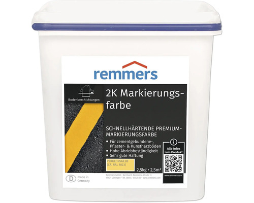 Seau de peinture de marquage Remmers 2K pour revêtements de sol