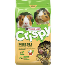 Nourriture pour cobayes Versele-Laga Crispy Muesli avec vitamine C et mélange de muesli.