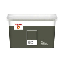 Alpina Pantone 18-0317 Bronze Green matte Wandfarbe, 2,5 Liter.