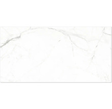 Wandfliese oder Bodenfliese in Marmoroptik mit grauer Maserung