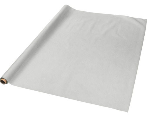 Feutre de protection pour peintre en textile non tissé sur un mandrin en carton, partiellement déroulé.