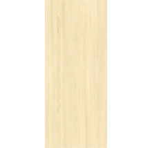 Surface aspect bois clair avec veinure verticale.