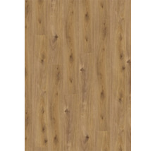 Laminatboden in Eichenoptik mit Astlöchern und natürlicher Holzmaserung.