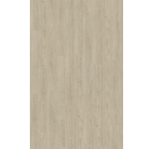 Laminatboden in heller Eichenoptik mit feiner Holzmaserung.