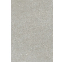 Surface de carrelage en grès cérame aspect pierre avec grain fin.