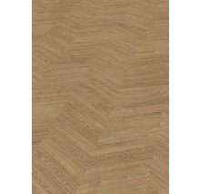 Bodenbelag im Chevron Muster mit Holzstruktur und Eichenoptik