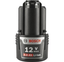Batterie Bosch 12 Volt 3,0 ampères-heures lithium-ion.