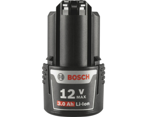 Batterie Bosch 12 Volt 3,0 ampères-heures lithium-ion.