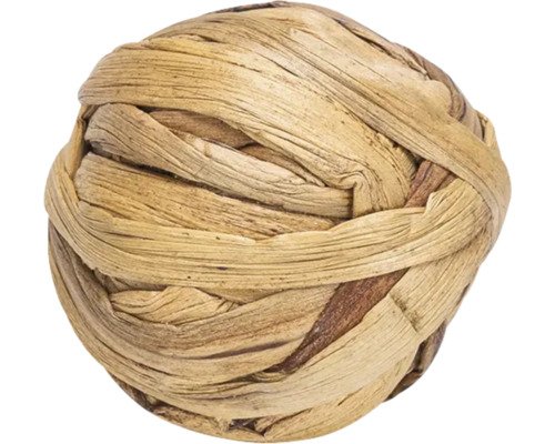 Geflochtener Spielball aus Naturmaterial für Kleintiere